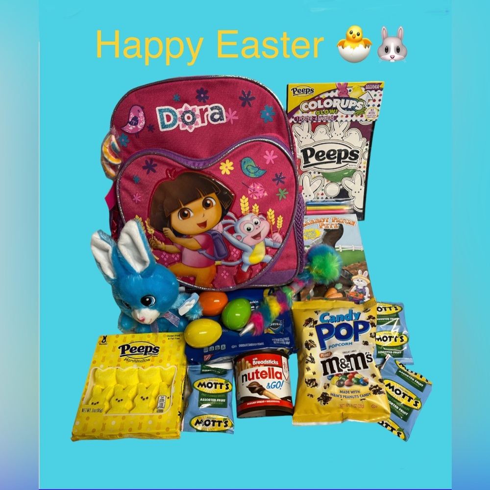🌸🐣Easter Snack Backpack Dora 🫶🐰🐣